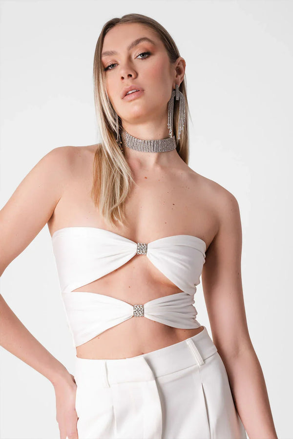 Top Twiga Fivela Off White