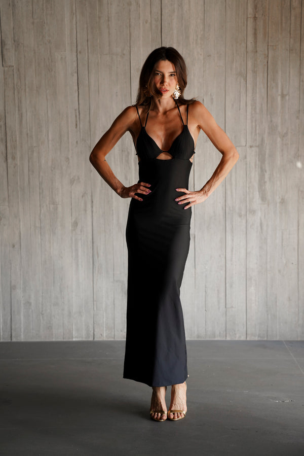 Vestido Sereia Preto