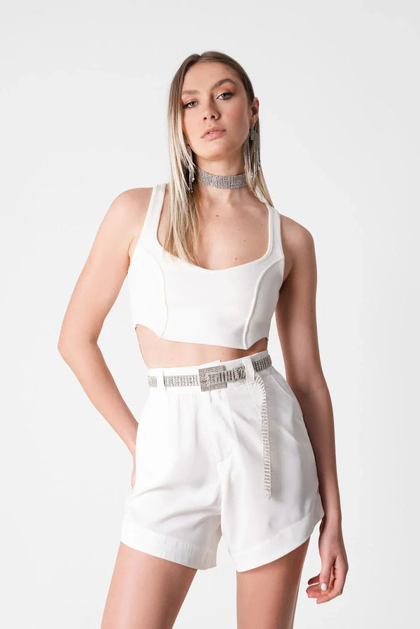 Top Milos Off White