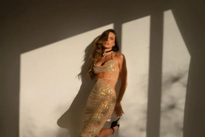 Conjunto Mallorca Dourado - Flay Brand