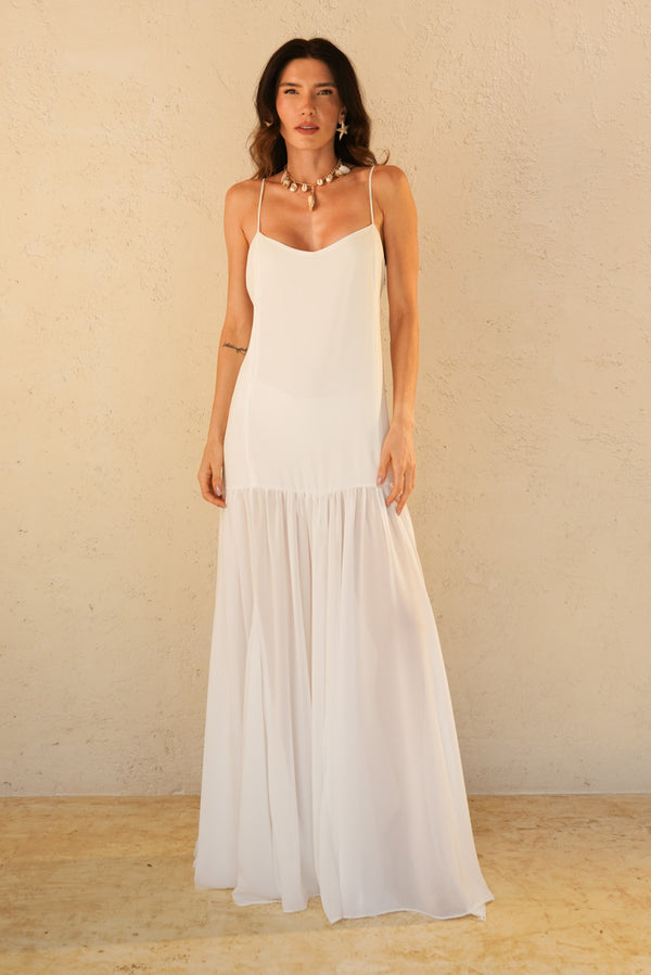 Vestido Clarita Off White