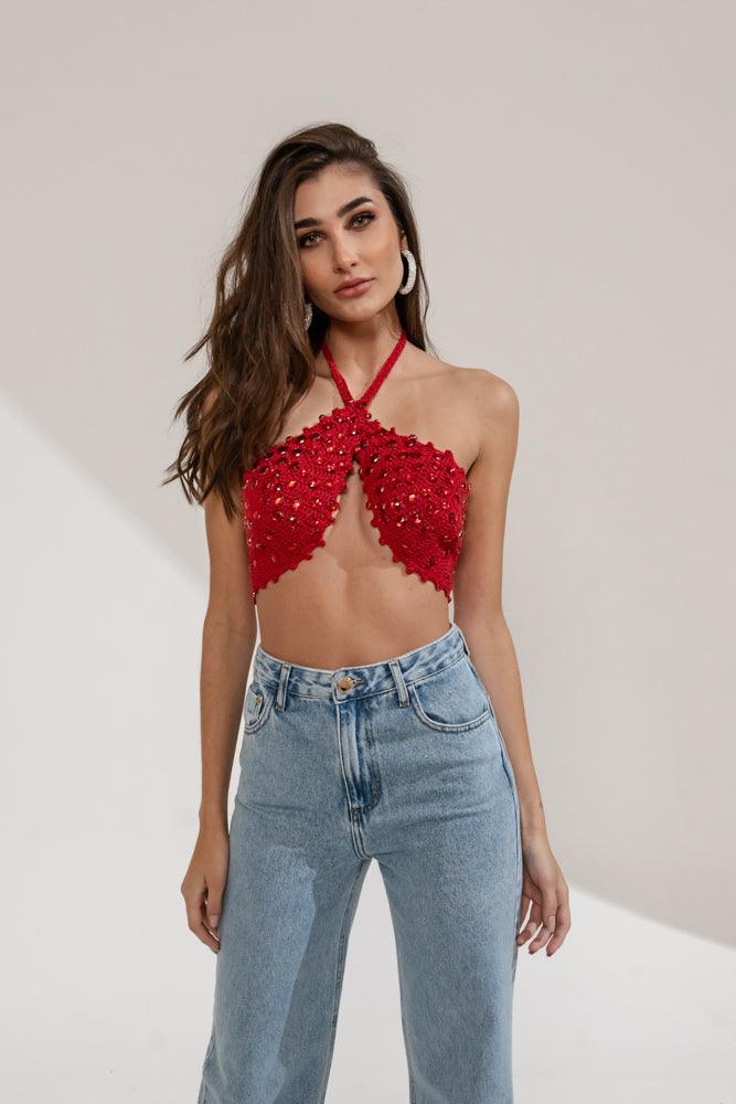 Top Gaia Vermelho - FLAY Brand