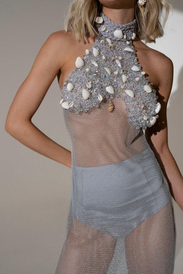 Vestido Estrela D'Água Prata - FLAY Brand