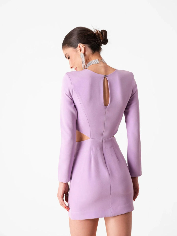 Vestido Rosewood Strass Lavanda - Flay Brand