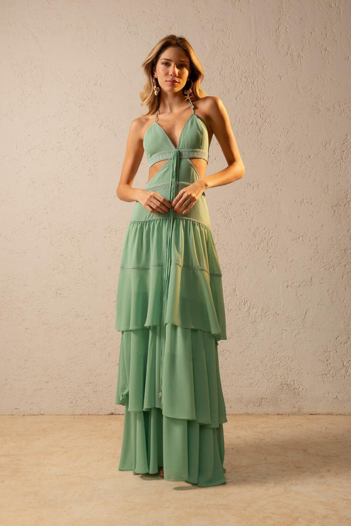 Vestido Sambay Love Acqua - FLAY Brand