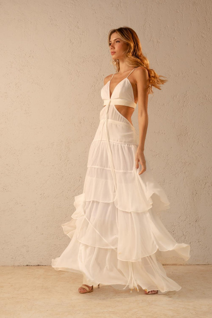 Vestido Sambay Love Off White - FLAY Brand