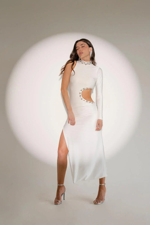 Vestido Sardenha Off White - Flay Brand