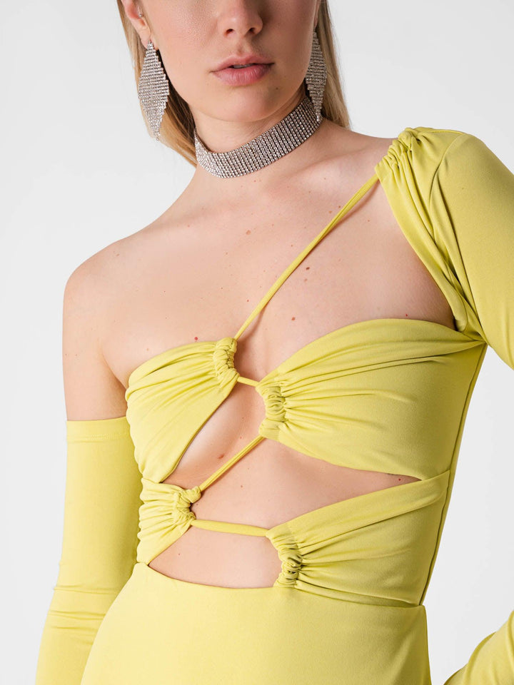 Vestido The Cut Pistache - Flay Brand