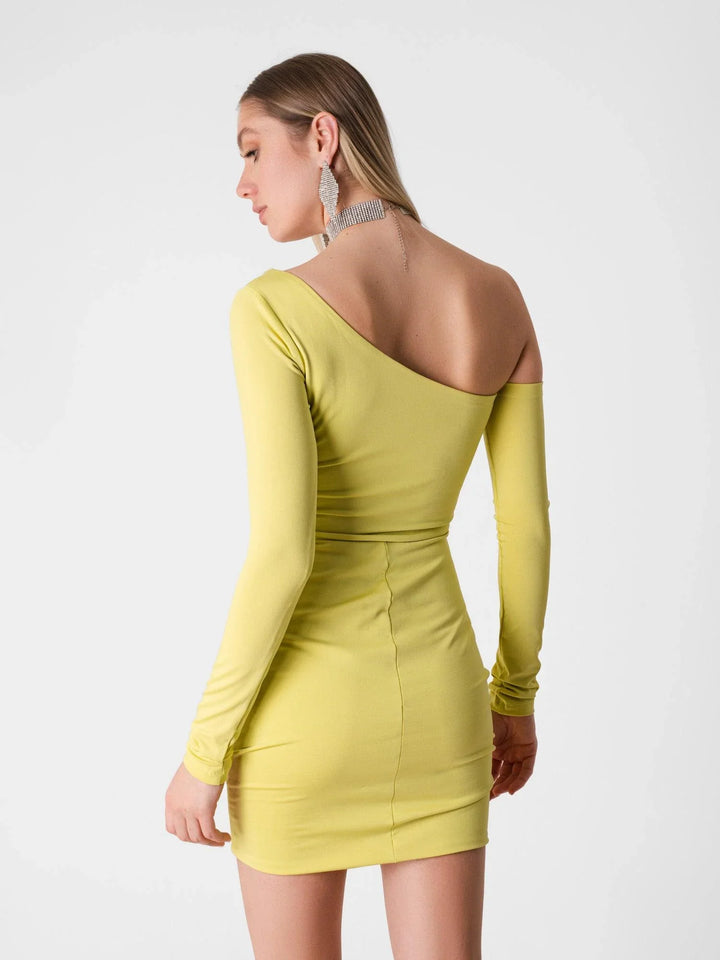 Vestido The Cut Pistache - Flay Brand